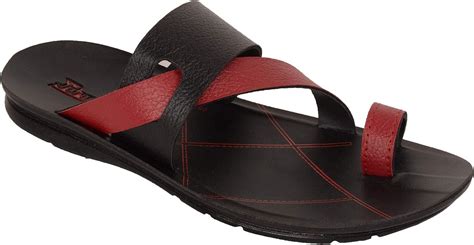 PARAGON Men Black Slip on Sandal Chappal: Amazon.co.uk: Fashion