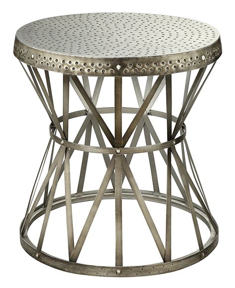 hammered metal coffee table - Home Furniture Design