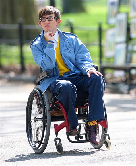 Photo : Kevin McHale sur le tournage de "Glee" à New York le 26 avril ...