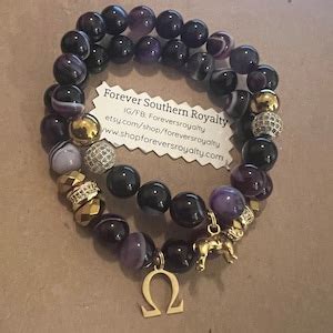 Omega Psi Phi Bracelets - Etsy