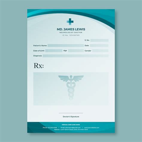 Printable Prescription Pads