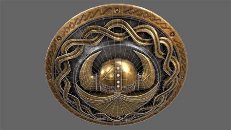 Dwarven Shield - 3D Model by Rajiv singha