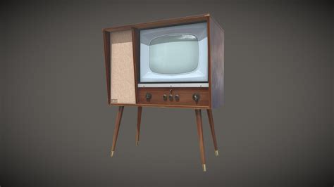 Retro TV - Download Free 3D model by Jonathan Brown (@Junders_Plunkett) [ea7123d] - Sketchfab