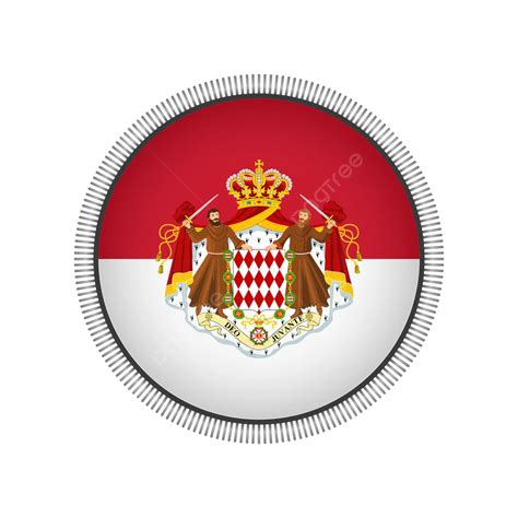 Monaco Flag Vector, Monaco, Flag, Monaco Flag PNG and Vector with ...