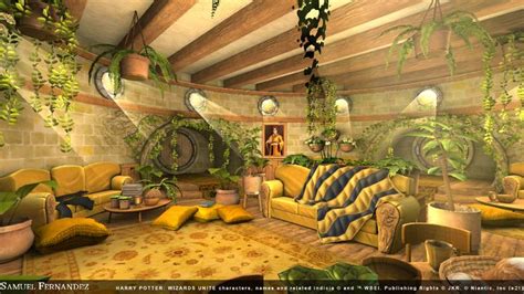 Hufflepuff Common Room, Samuel Fernandez in 2022 | Hufflepuff common room, Harry potter bedroom ...