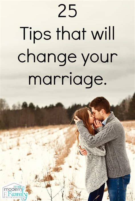 25 tips that will change your marriage - Your Modern Family