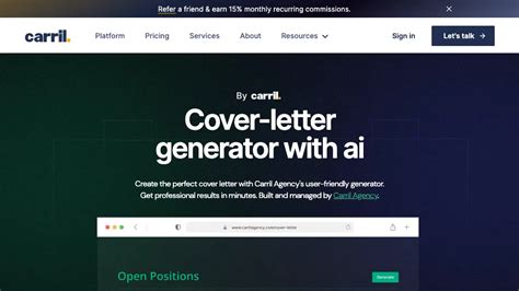 Cover-letter generator with AI vs Resume Studio Comparison - AI tools