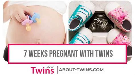 7 Weeks Pregnant With Twins: Symptoms, Belly & Ultrasound Pictures - About Twins