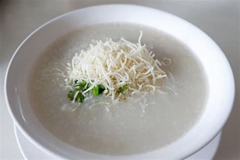 Delicious Rice Porridge Congee Stock Photo - Image of delicious, breakfast: 137405902