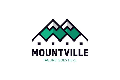 Mountain Logo | Resort logo design, Logo design template, Mountain logos