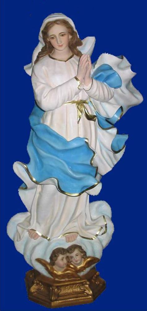 Our Lady of the Assumption Statue - 24 Inch - Hand-painted Polymer Resin