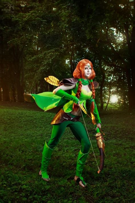 Elarte Cosplay: Dota 2 - Windrunner Cosplay