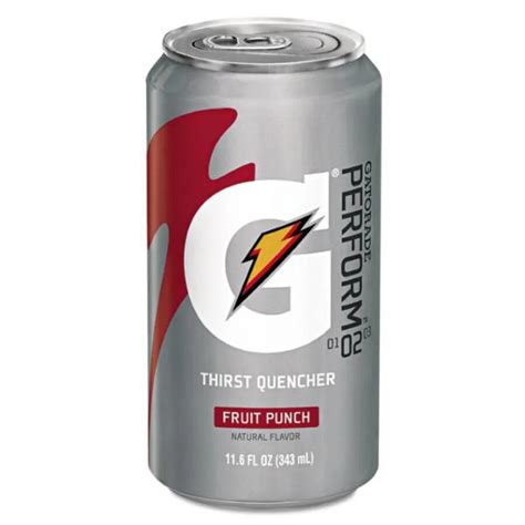 Gatorade Fruit Punch 12oz Cans