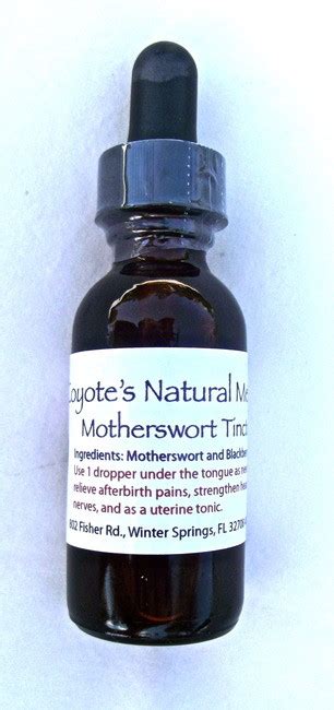 Motherwort Tincture 2 oz - Coyote's Natural Medicine