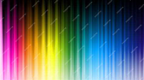 Premium Photo | Rainbow background with a blue background