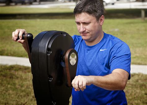 Hand Cycle - Outdoor Adult Fitness Parks - Aerobic, Strength