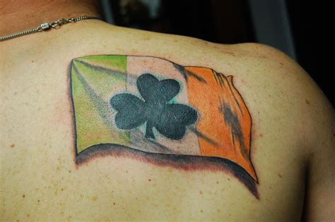 irish flag tattoo - love this | Irish flag tattoo, Irish tattoos, Shamrock tattoos