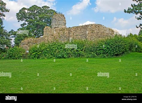 Saffron Walden Castle, Essex Stock Photo - Alamy