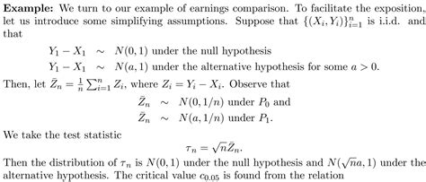 hypothesis testing - Distribution of test statistic under null and alternative - Cross Validated