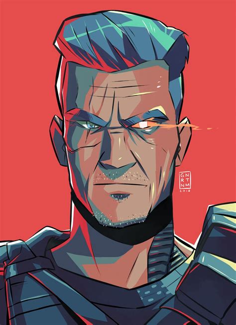 Cable, Ariel Mantaring on ArtStation at https://www.artstation.com/artwork/PP2er | Cartoon ...