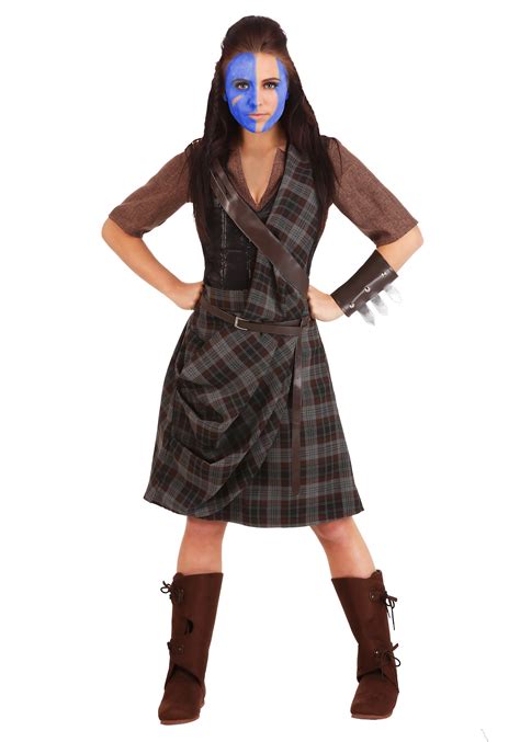 Braveheart Warrior Costume for Women