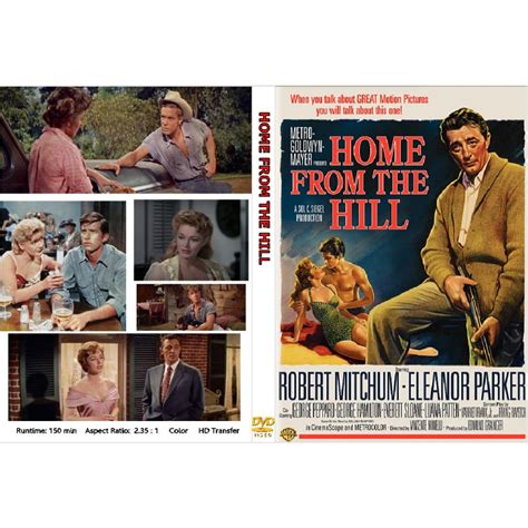 HOME FROM THE HILL (1960) Robert Mitchum George Peppard Eleanor Parker ...