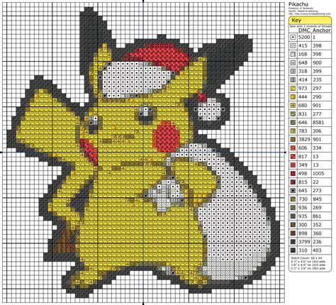 Pokémon – Pikachu | Pokemon cross stitch, Cross stitch, Cross stitch alphabet