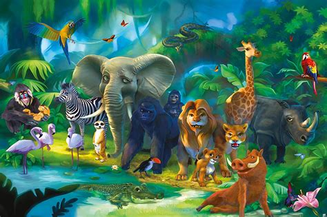 Animated Jungle Wallpaper