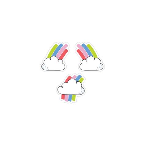 Rainbow Skies 3" Designer Cut-Outs CTP10431