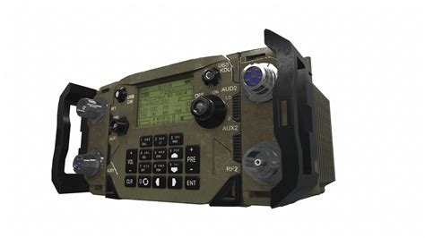 Radio military AN PRC-158 3D model | CGTrader