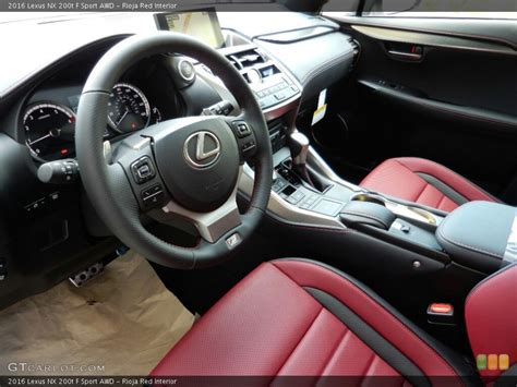 Rioja Red Interior Photo for the 2016 Lexus NX 200t F Sport AWD #115724206 | GTCarLot.com