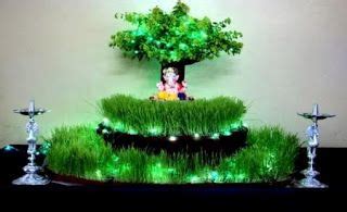 Natural grass ganpati | Ganapati Bappa! | Pinterest | Ideas, Natural and Eco friendly