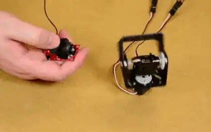 Servo Motor Testing Circuit - Circuit Diagram