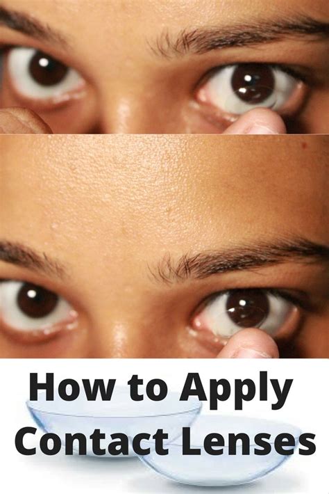 How to apply or wear contact lenses? How to take off contact lenses ...