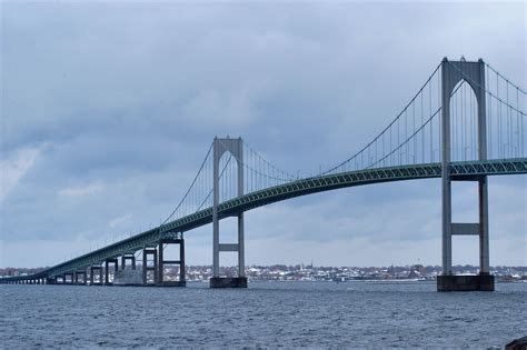 Newport Bridge. History: The bridge was constructed from 1966 to 1969 at a cost of U.S ...