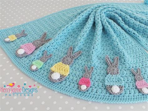 Crochet Bunny Blanket Pattern – Share a Pattern