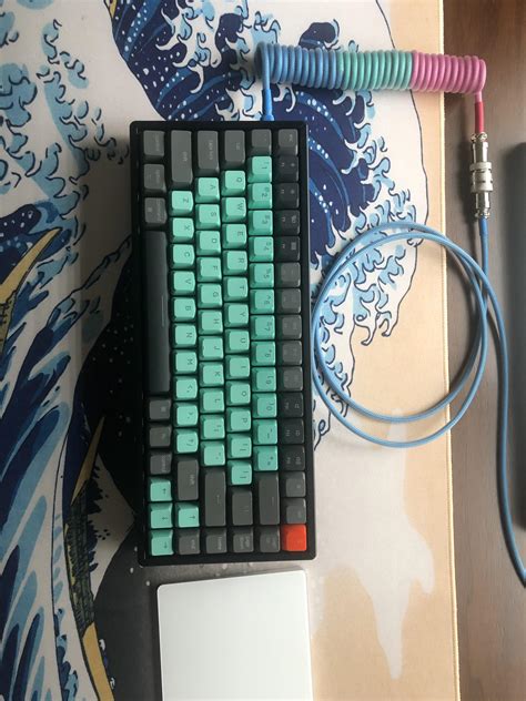 My first mech keeb, Keychron k2 with custom keycaps. : r/MechanicalKeyboards