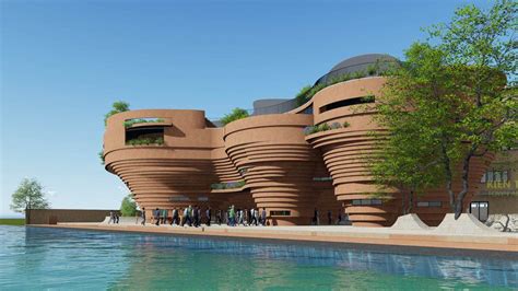 Reveal an amazing design of Bat-Trang pottery museum. | Kiến trúc bảo ...