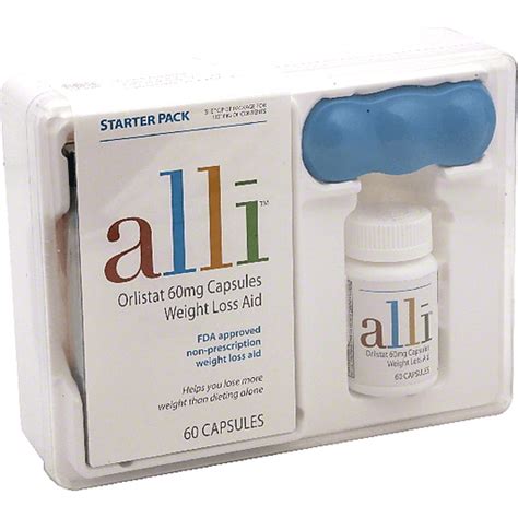 Alli Orlistat, Weight Loss Aid, Starter Pack, Capsules | Stuffing | Foodtown