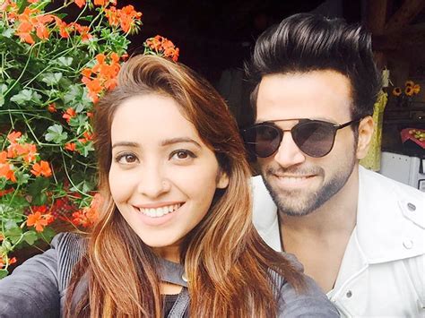 PIX: TV couple Asha Negi, Ritvik Dhanjani holiday in Switzerland - Rediff.com Movies