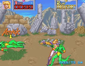 Screenshot of Metamorphic Force (Arcade, 1993) - MobyGames