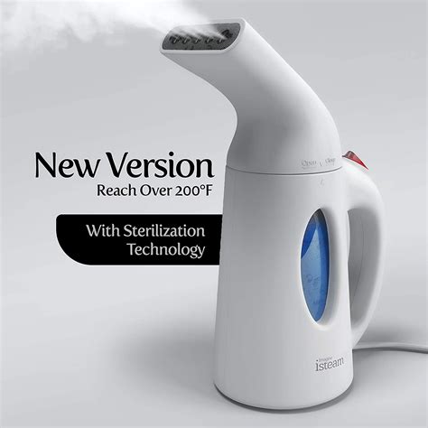 iSteam Steamer for Clothes [Home Steam Cleaner] Powerful Travel Steamer 7-in-1. Handheld Garment ...