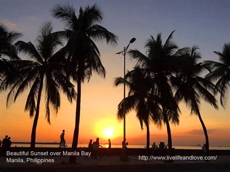 Beautiful Sunset over Manila Bay | Live Life and Love