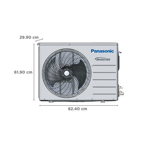 Buy Panasonic 7 in 1 Convertible 2 Ton 5 Star Inverter Split Smart AC ...