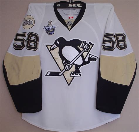 2008 Pittsburgh Penguins Stanley Cup Final Game Worn Jerseys ...