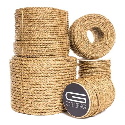 Twisted Manila Hemp Rope (3/4 Inch x 100 Feet) - Thick Heavy-Duty Rope - - Amazon.com