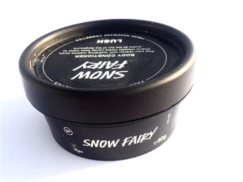 Lush Snow Fairy Body Conditioner Review, Swatches