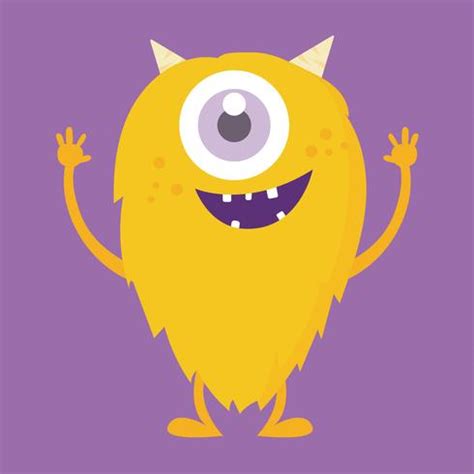 Cute monster cartoon character 001 518539 Vector Art at Vecteezy