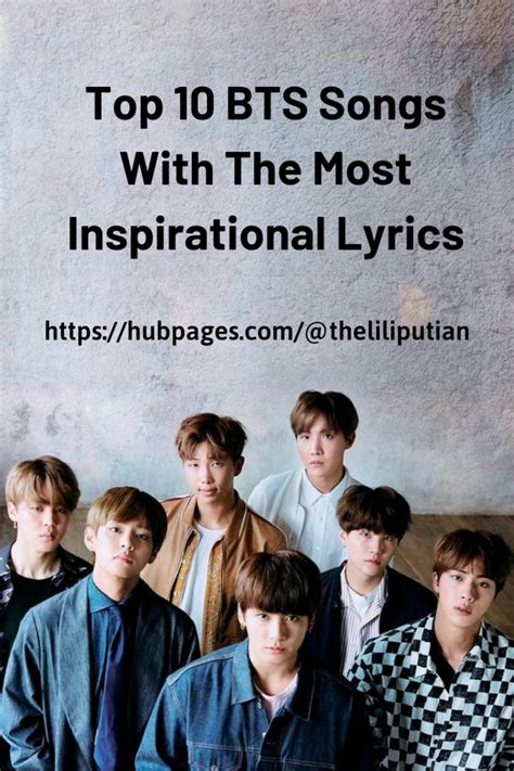 Top 10 BTS Songs With The Most Inspirational Lyrics | HubPages