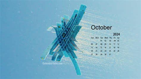 October 2024 Desktop Wallpaper Calendar - CalendarLabs